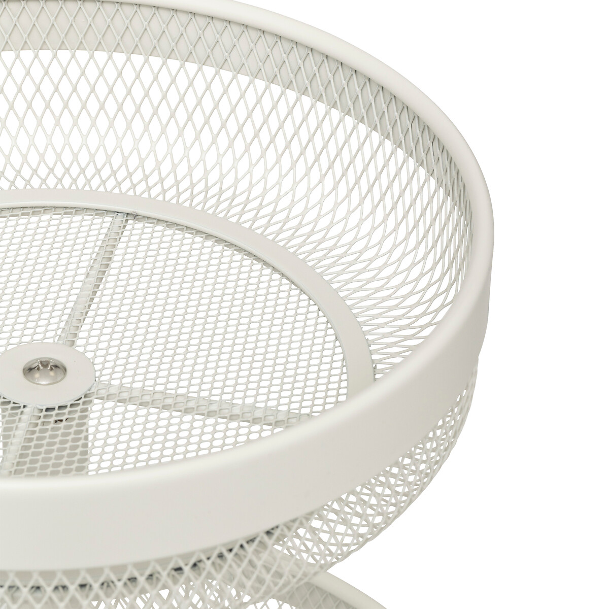 Frutero con 2 niveles MAYAJ beige de metal