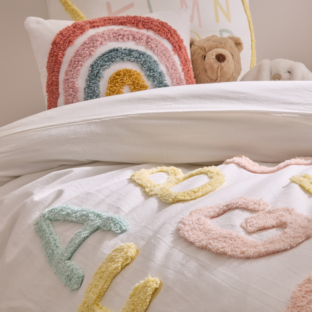Funda n&oacute;rdica y almohada TUFY de algod&oacute;n 200x140cm