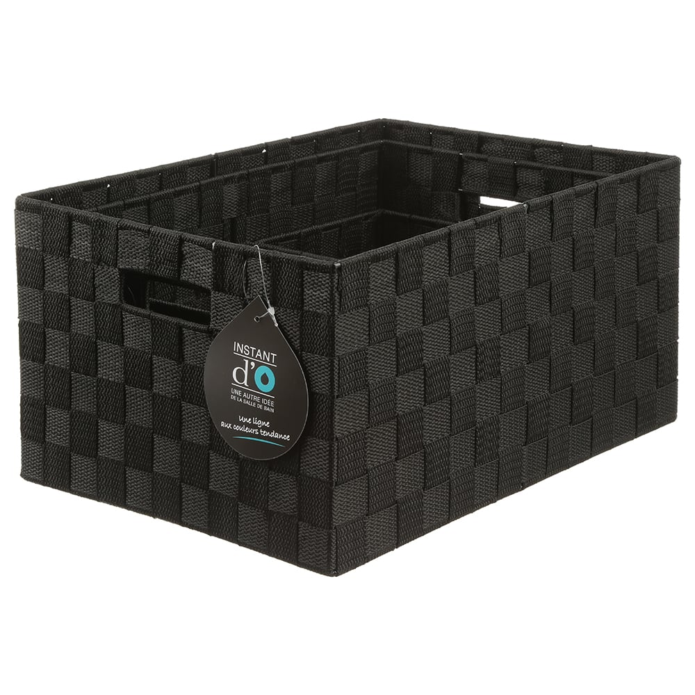Cesto Preto 15x20cm