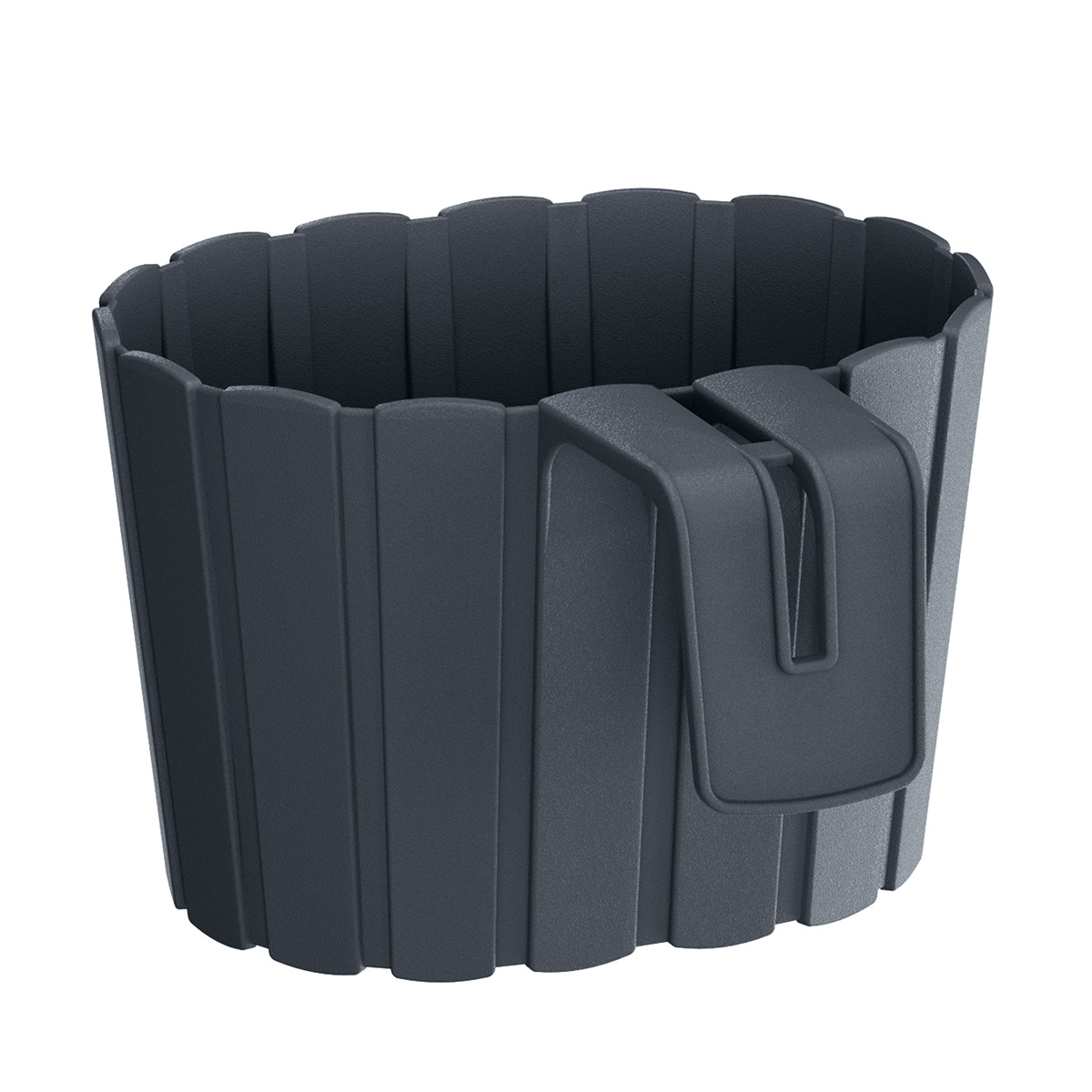 Maceta Boardee Hook Antracita 13x19x21Cm