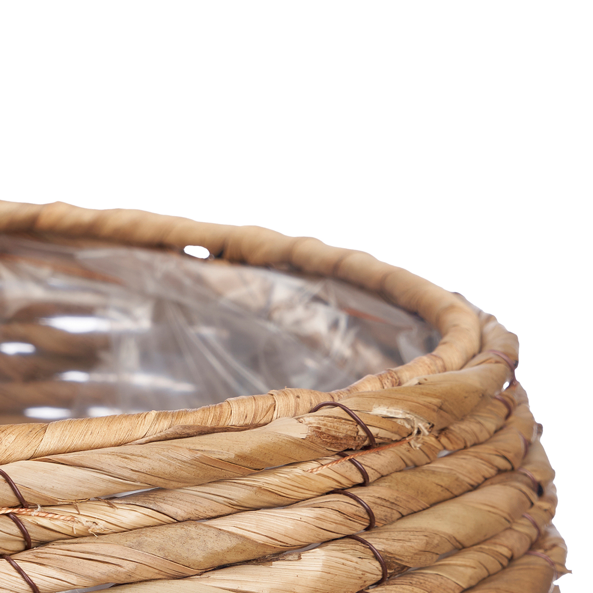 Macetero fibra natural 52cm