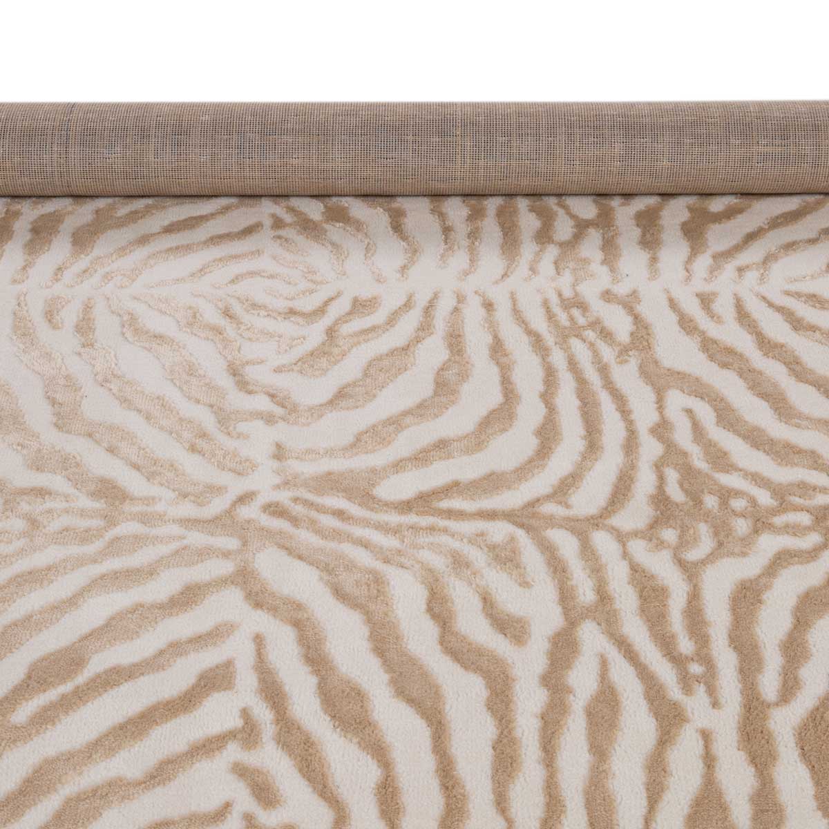 Alfombra Zaha Beige Cebra 120x160Cm