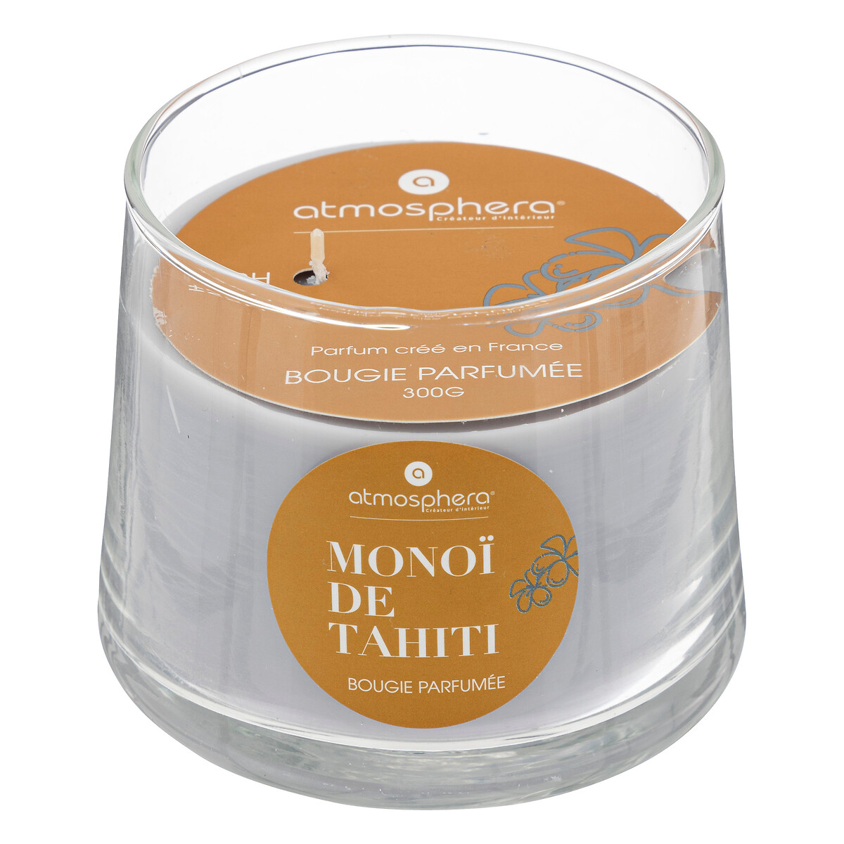 Vela Perfumada Monoi De Tahit&iacute; 300g