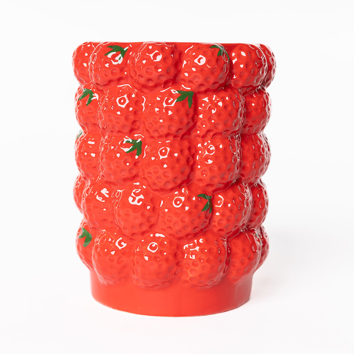 Jarr&oacute;n fresas de cer&aacute;mica 16cm