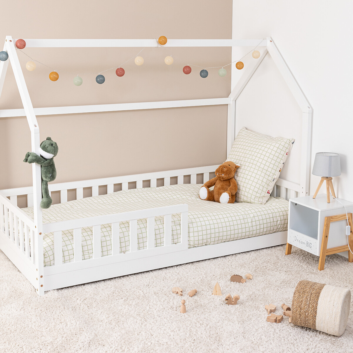 Cama Montessori Blanca