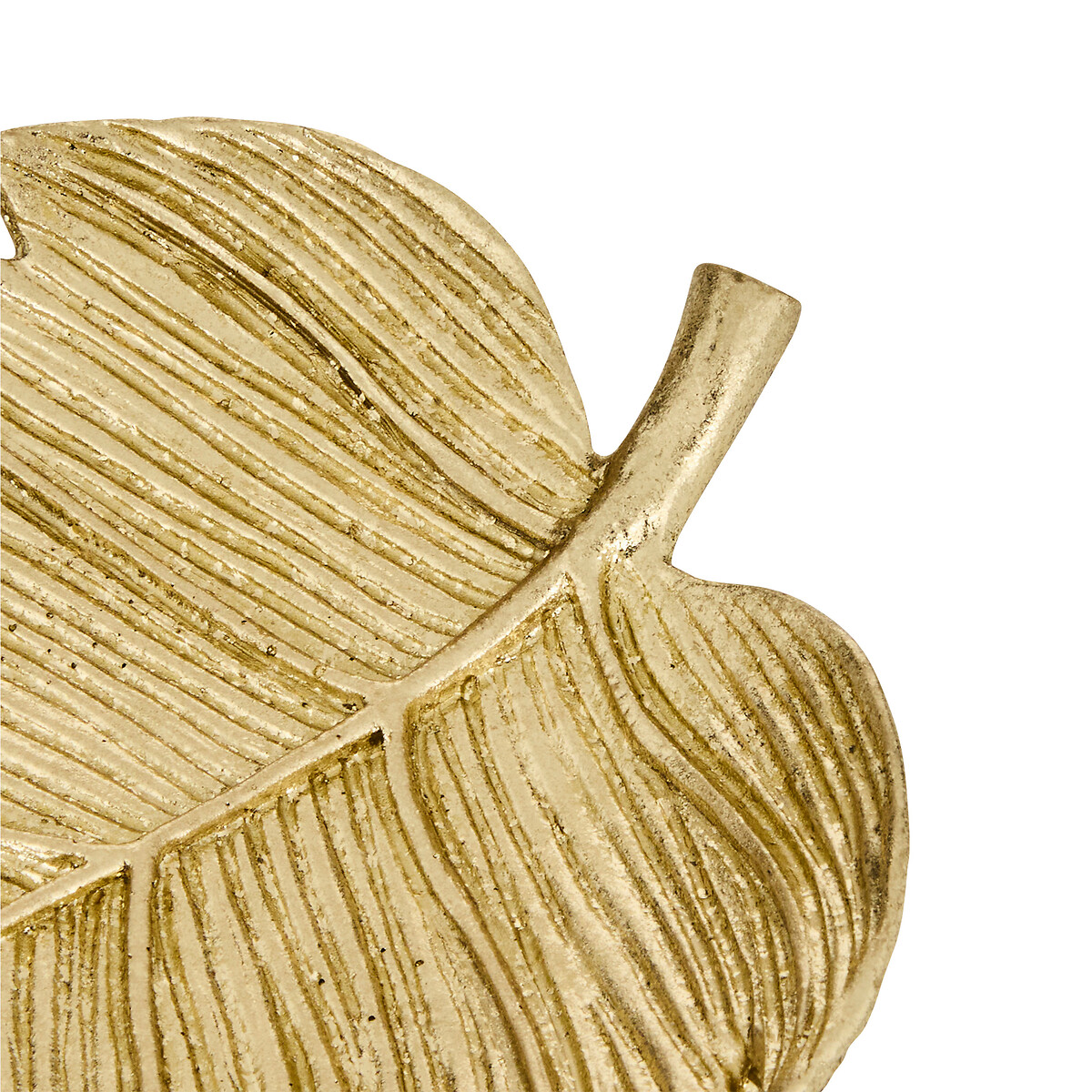 Vac&iacute;abolsillos en forma de hoja BELLI dorado 25cm