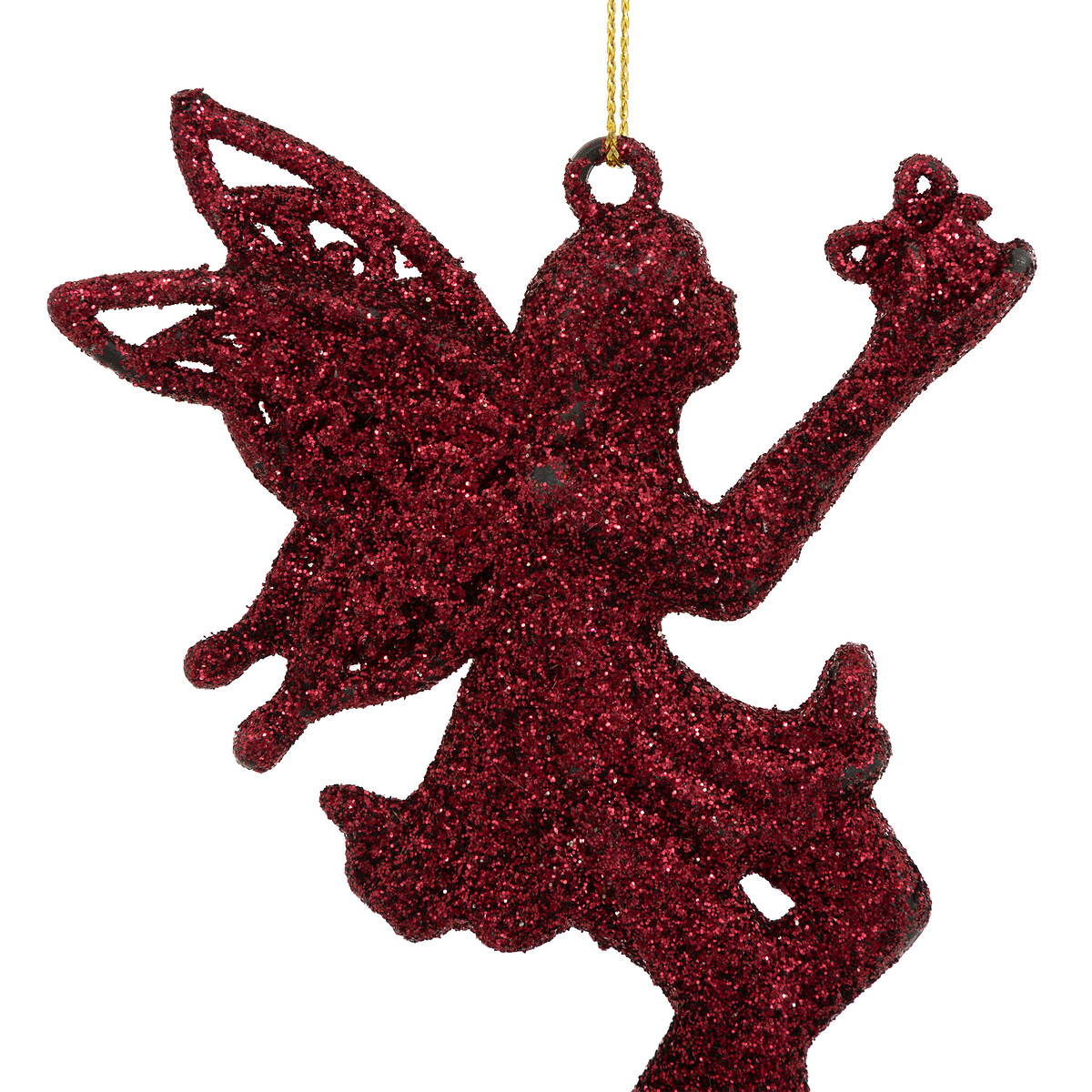 Set de 2 Adorno navide&ntilde;os hada 15cm 
