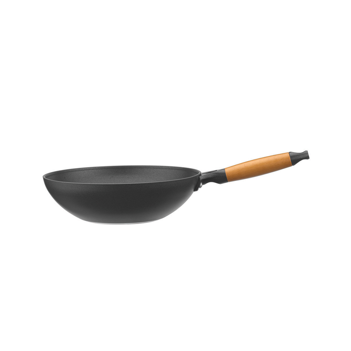 Wok Com Cabo Madeira Natura N.28