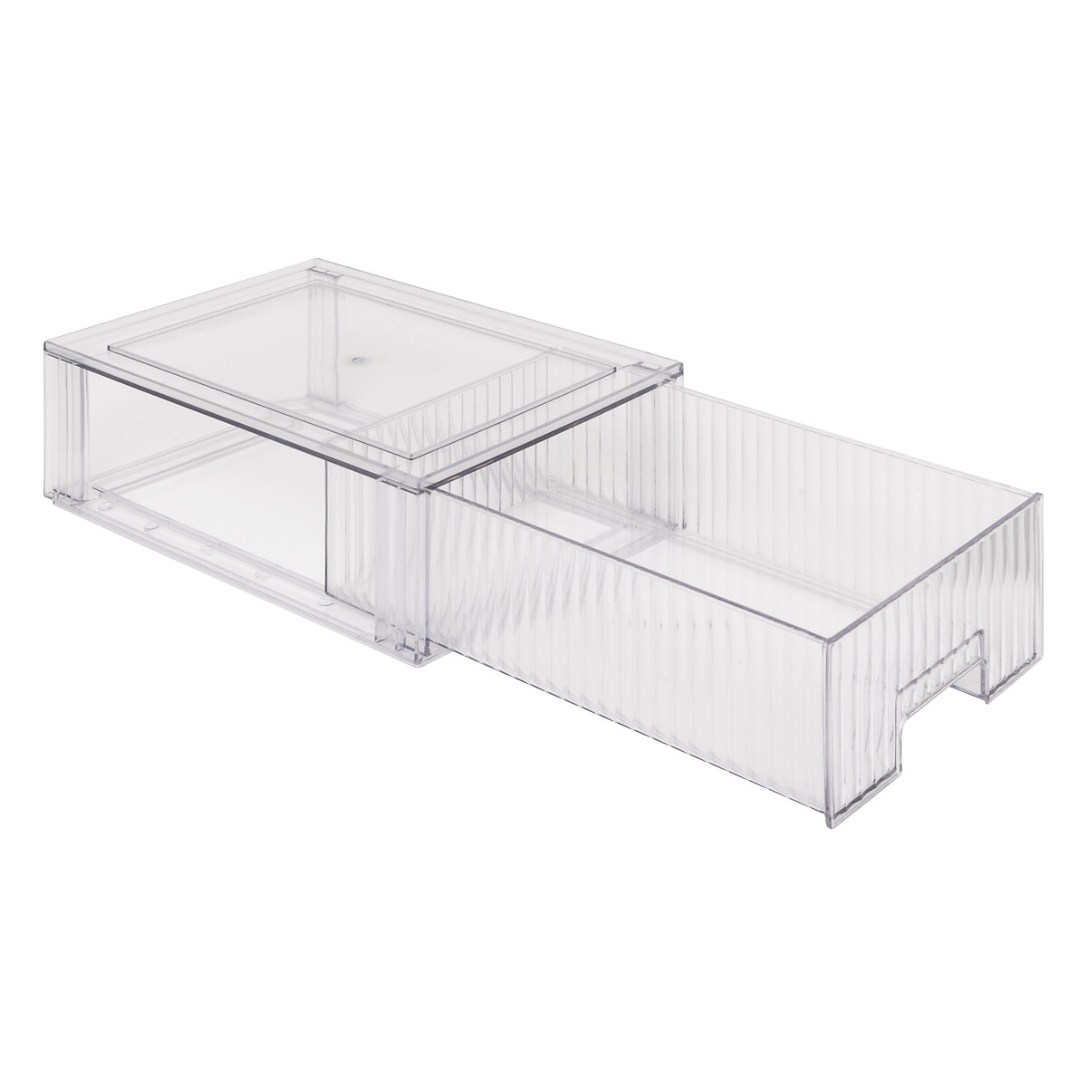 Caja de almacenaje con 1 caj&oacute;n para refrigerador