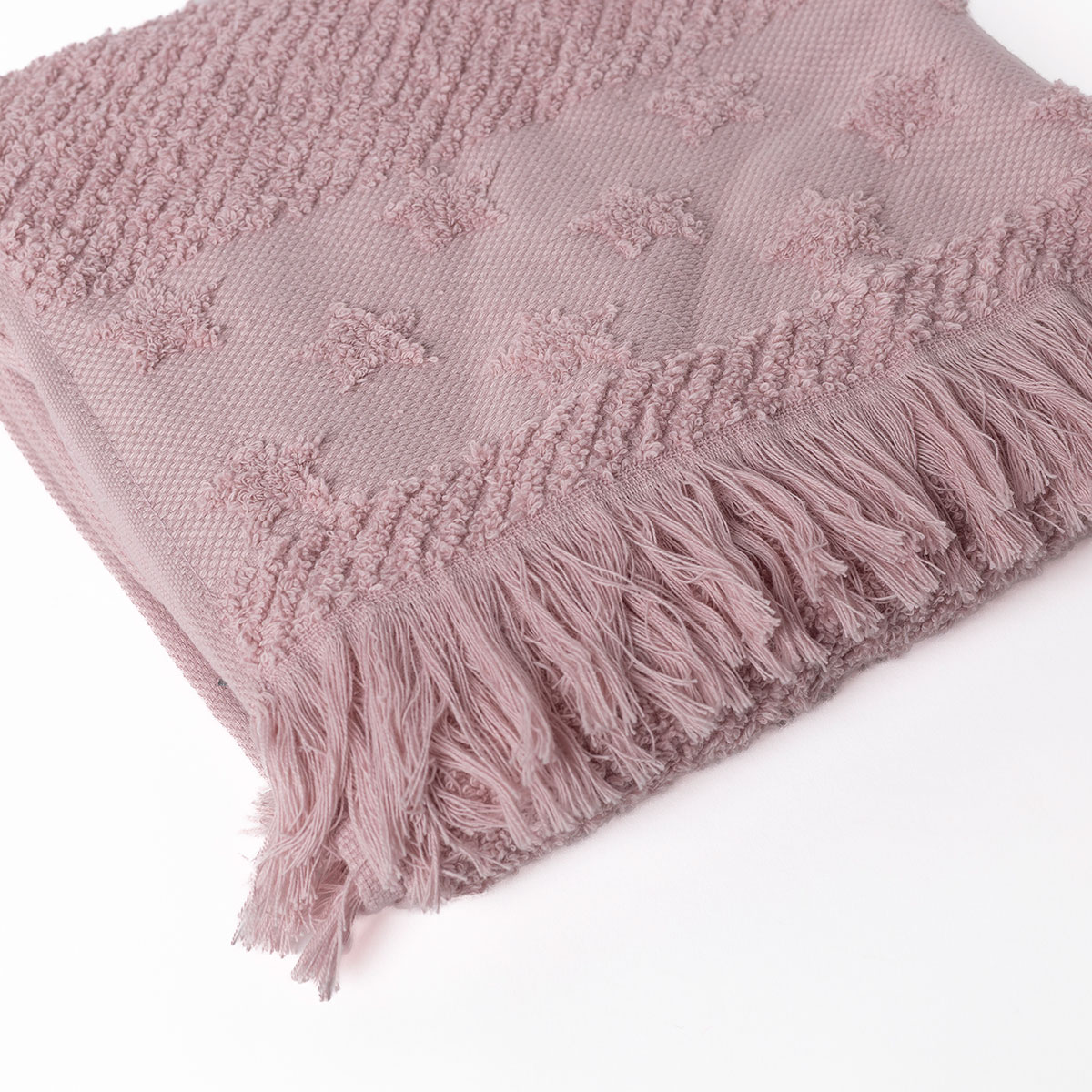 Toalla de ba&ntilde;o rosa con estrellas 70x140cm