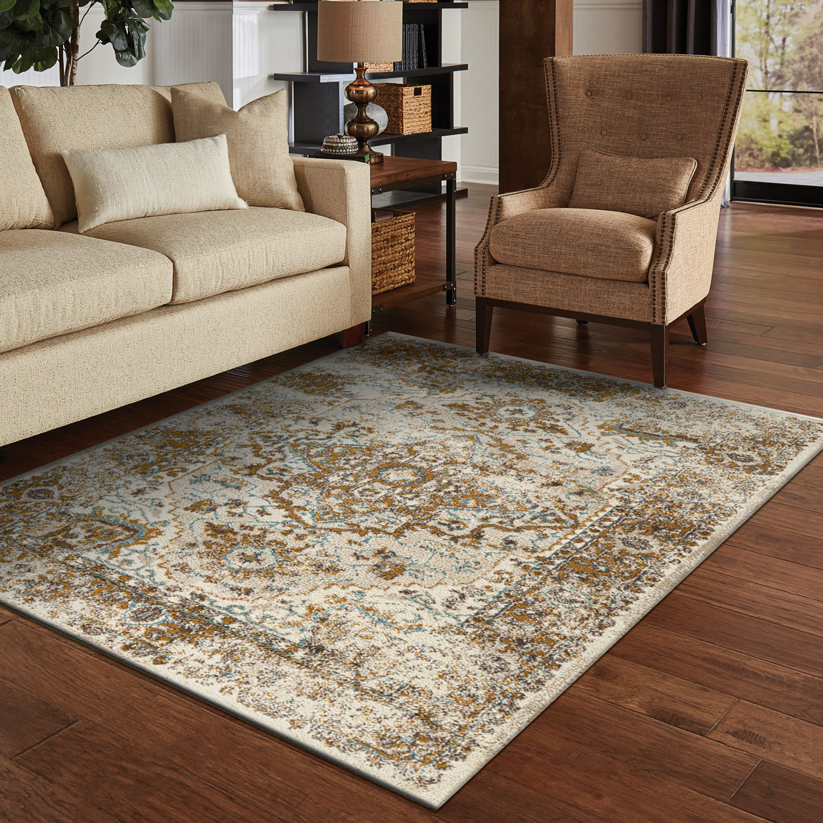 Alfombra Quatro Beige 160x235Cm