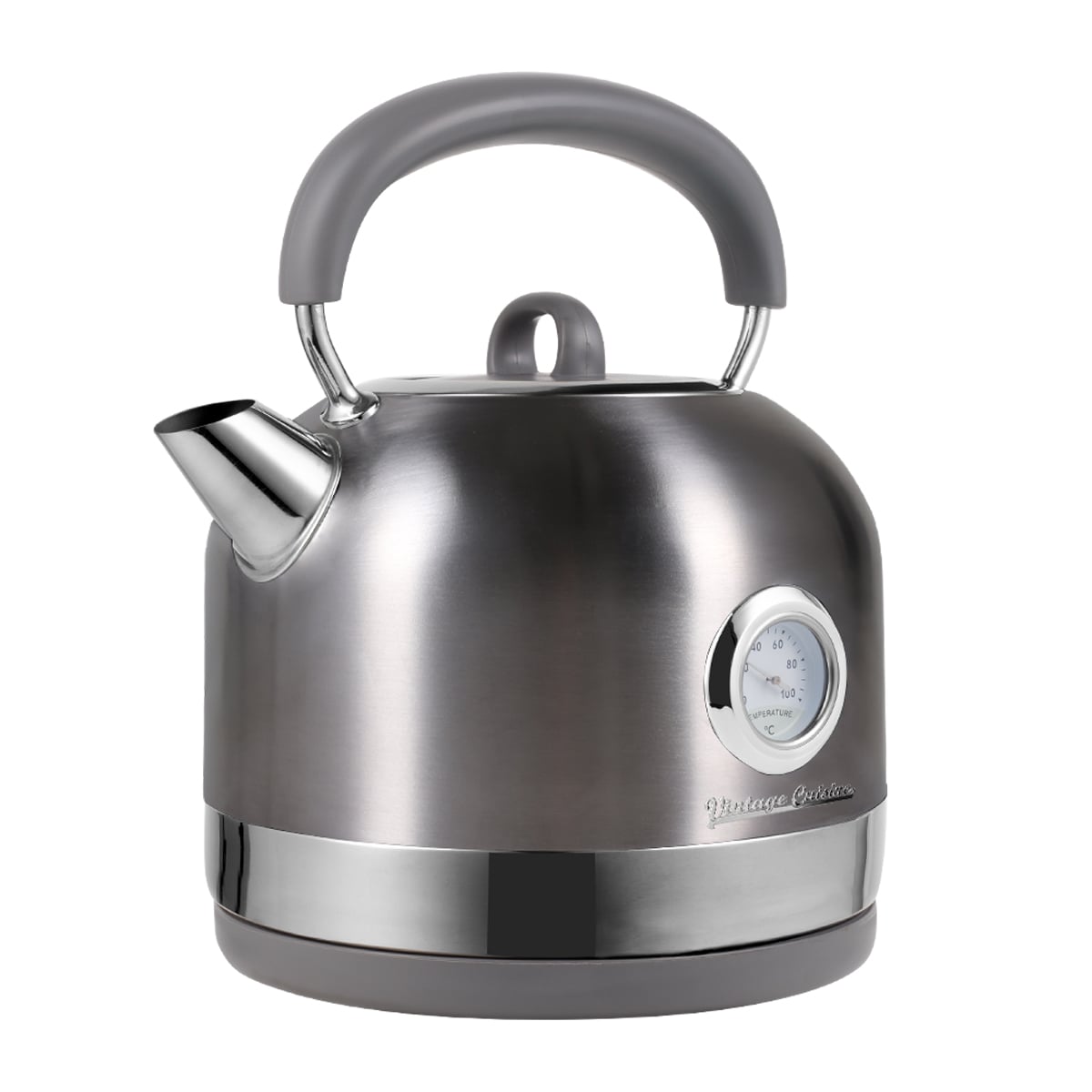 Hervidor El&eacute;ctrico Vintage Cuisine Plateada 2200W