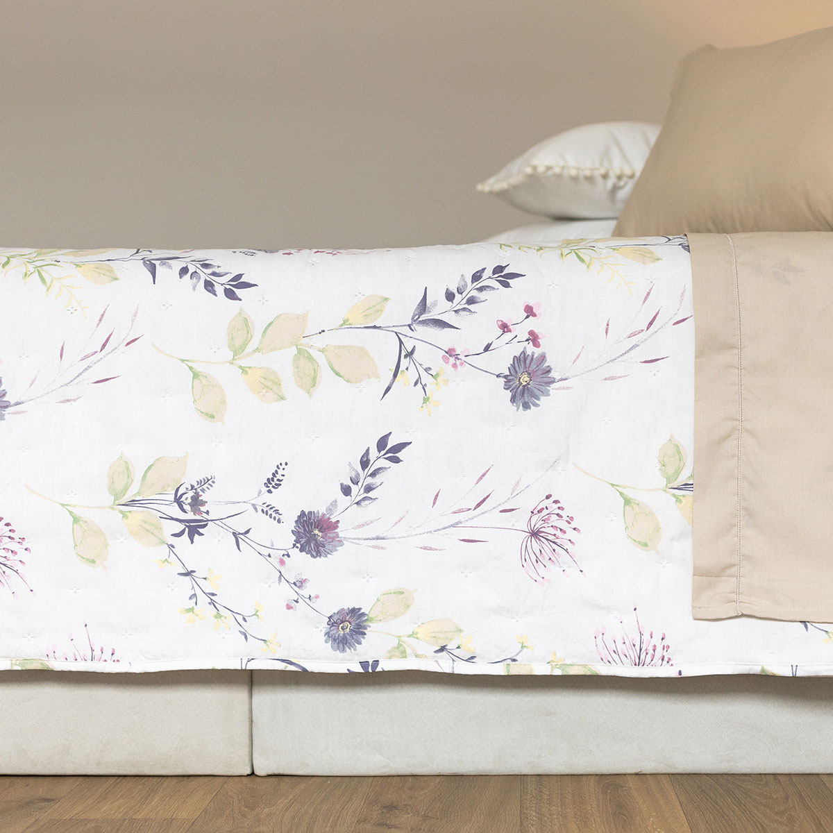 Edredón flores ALBA 250x270cm