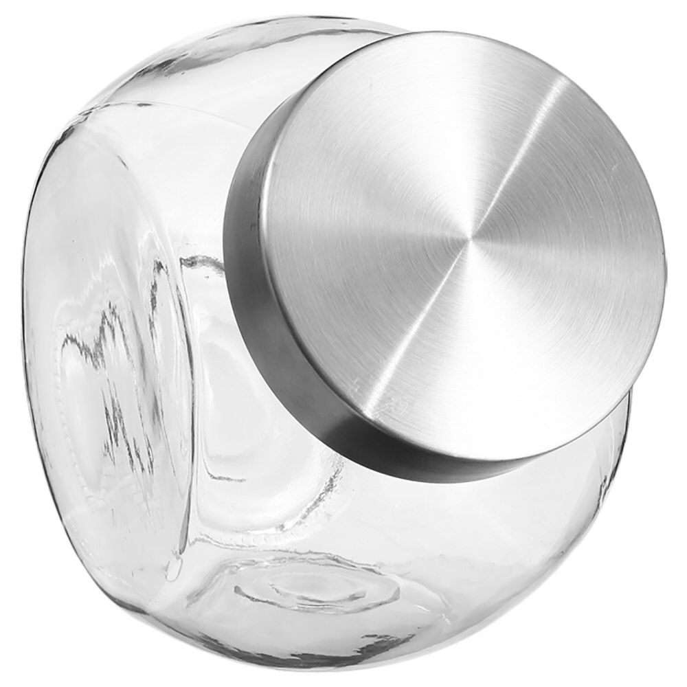 Frasco De Vidrio C/Tapa Inox 1.5L 