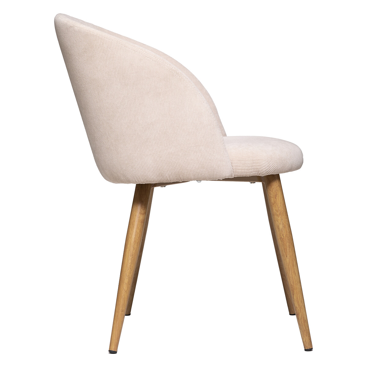 Silla CELESTE de tejido beige