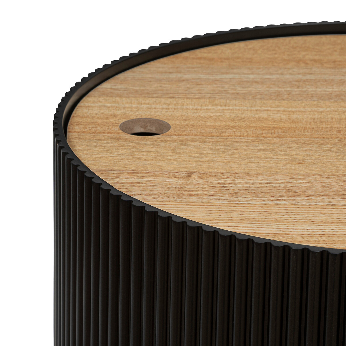 Mesa Auxiliar Enola Negra y Beige