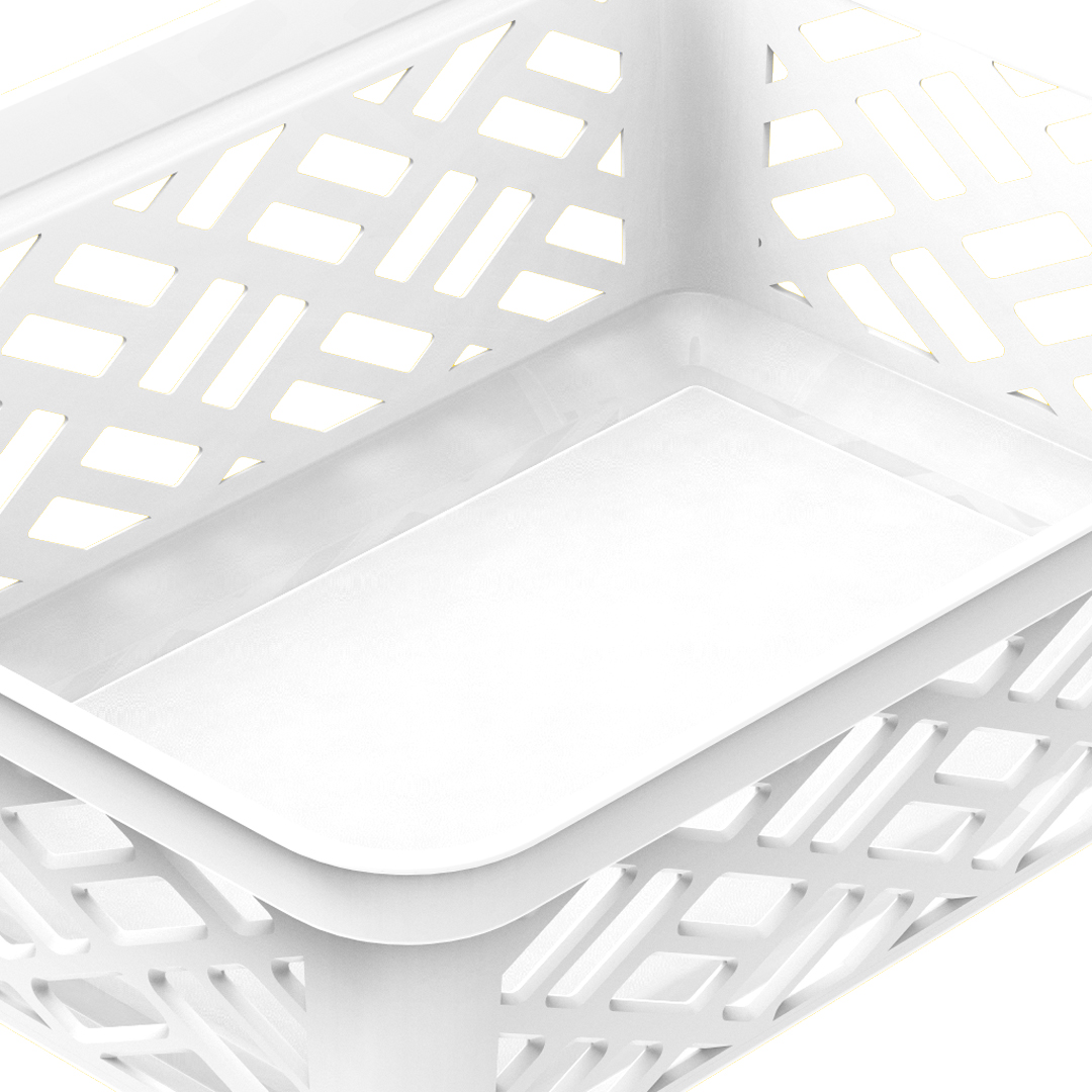 Cesta De Almacenaje Brickor Baja Pequeña 