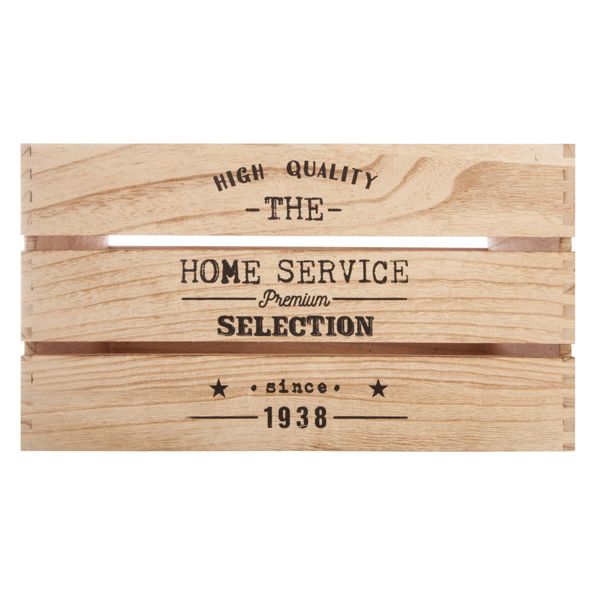 Caja De Madera Factory Natural