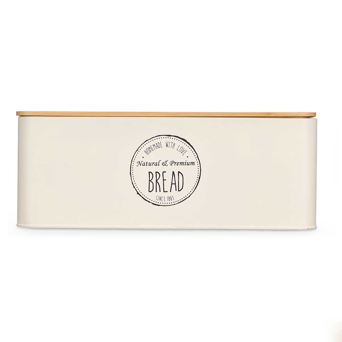 Panera de metal blanco 33x18x12cm
