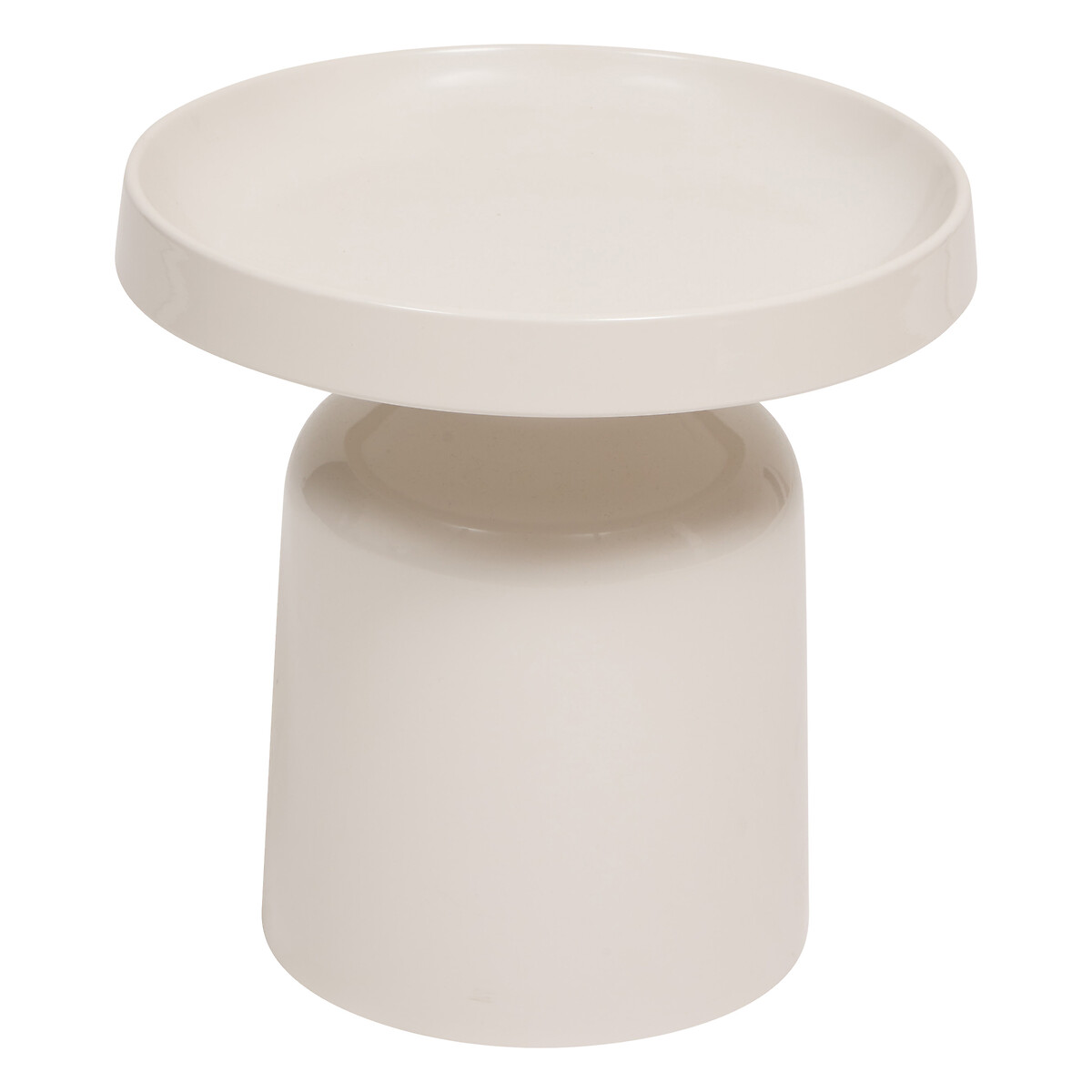 Mesa de centro ABADI  crudo de metal 41x43cm