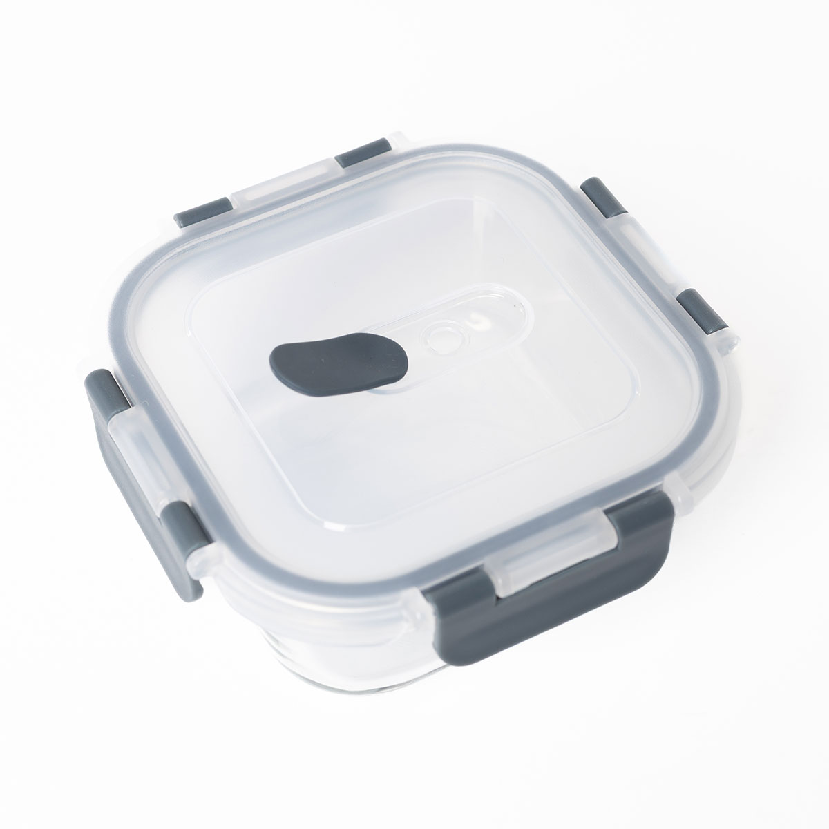 Hermético Cuadrado Vidrio 0.52L