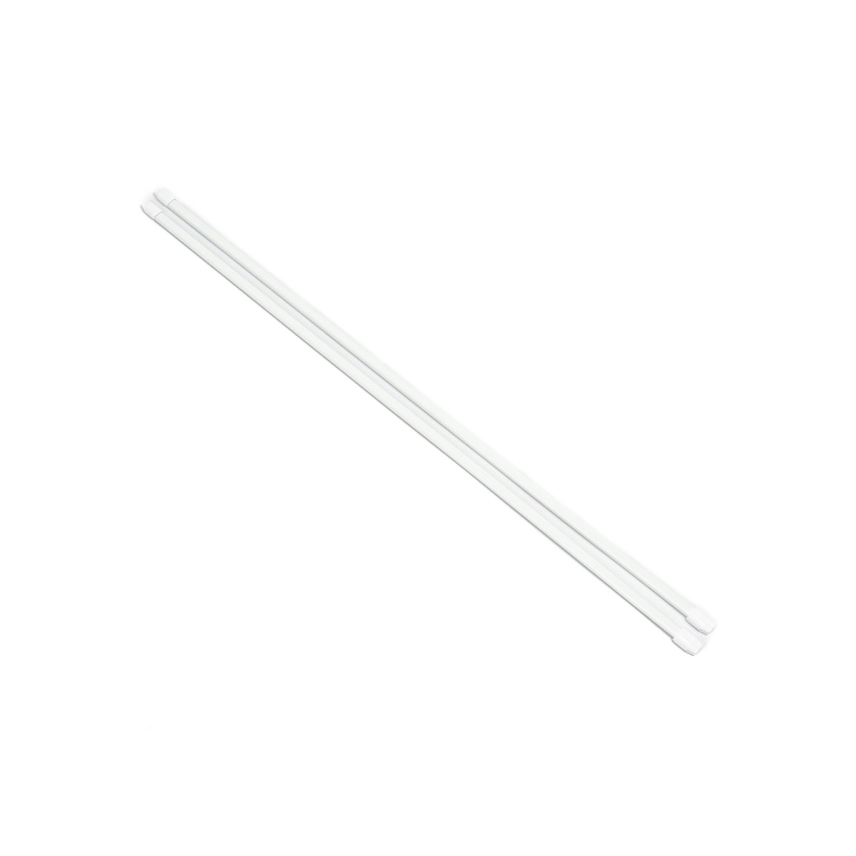 Barra Extensible Ovalada 40-60Cm Blanco
