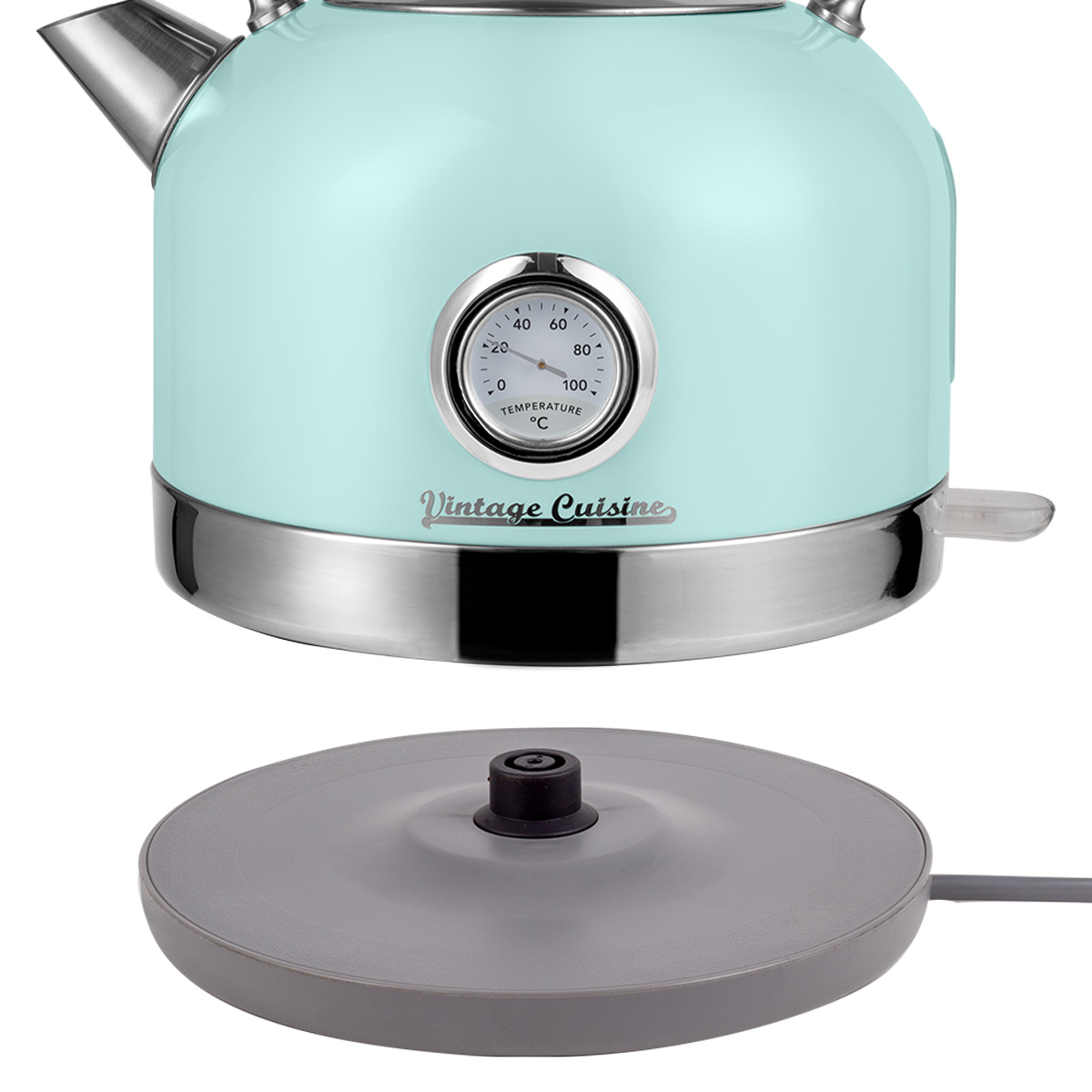 Hervidor el&eacute;ctrico VINTAGE CUISINE menta 2200w