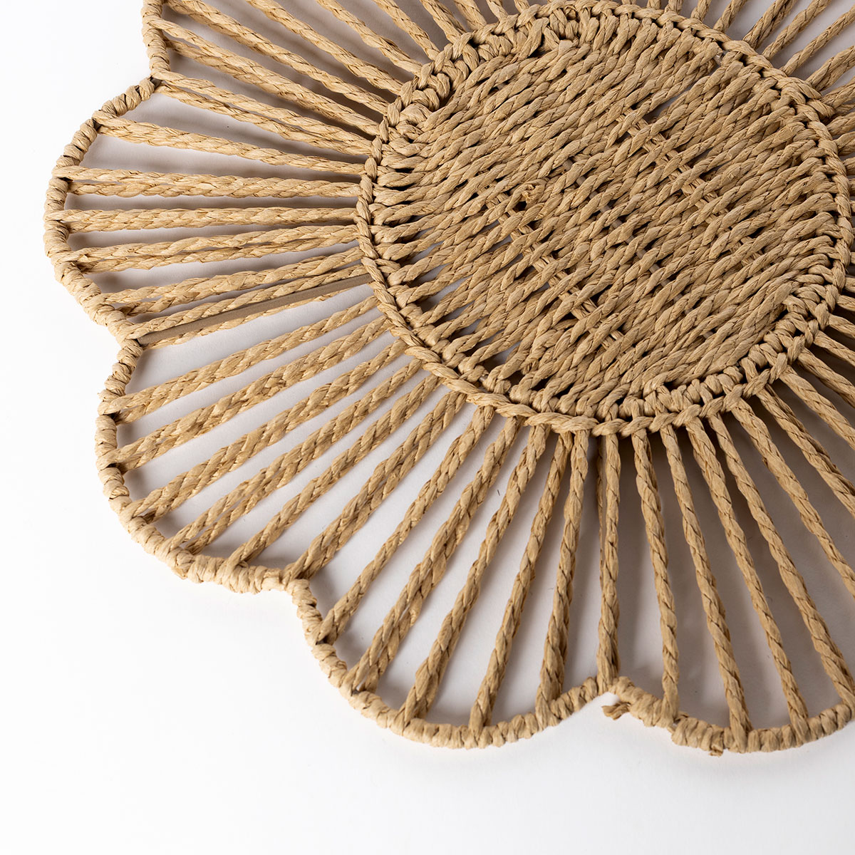 Mantel individual BLOOMY beige 38cm