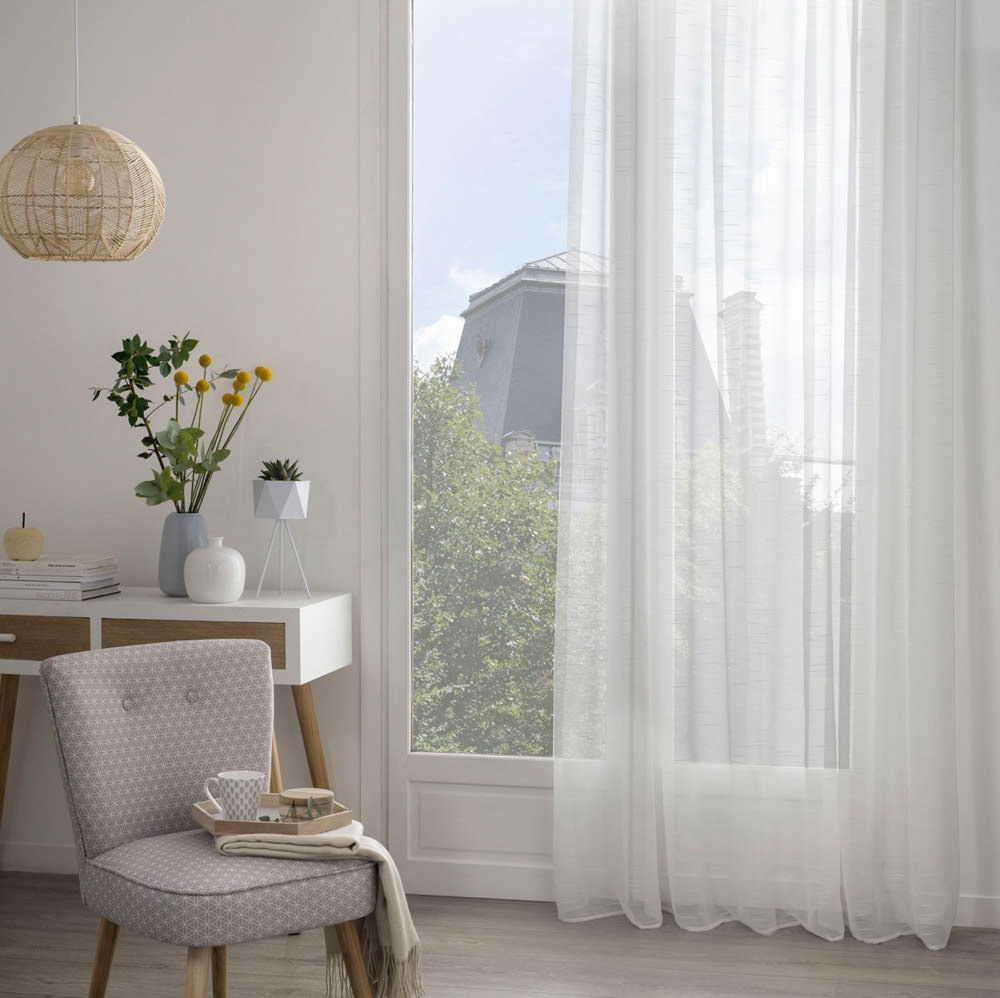 Cortina Sam Branca 140x240cm