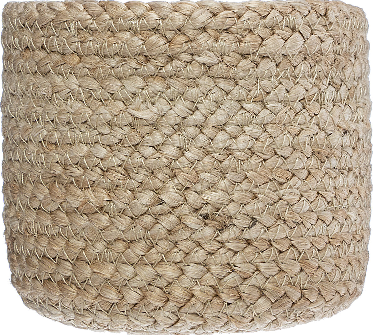 Cesto Beige De Yute 10x12cm