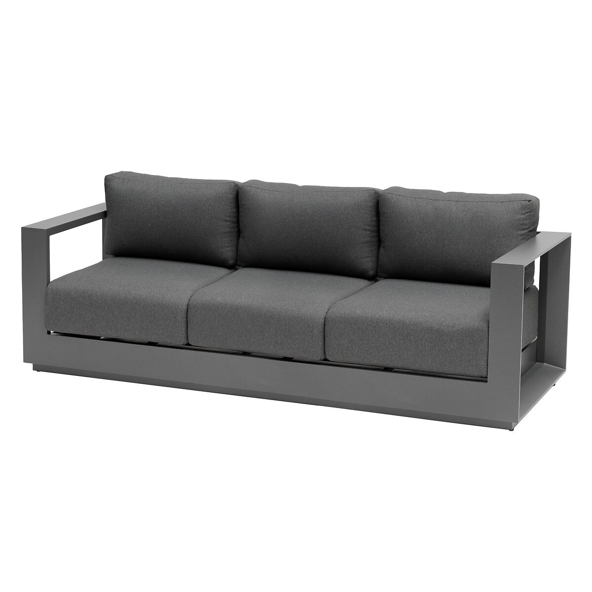 Conjunto De Jardim Allure Cinza Graphite 5 Lugares