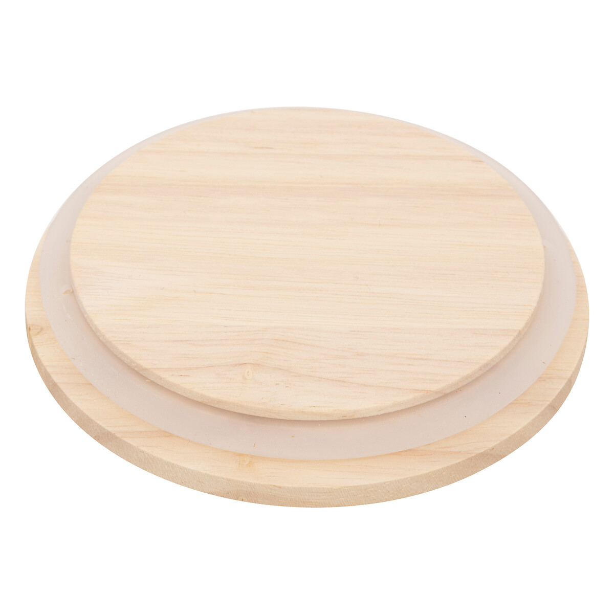 Set 3 tarros de vidrio con tapa de madera