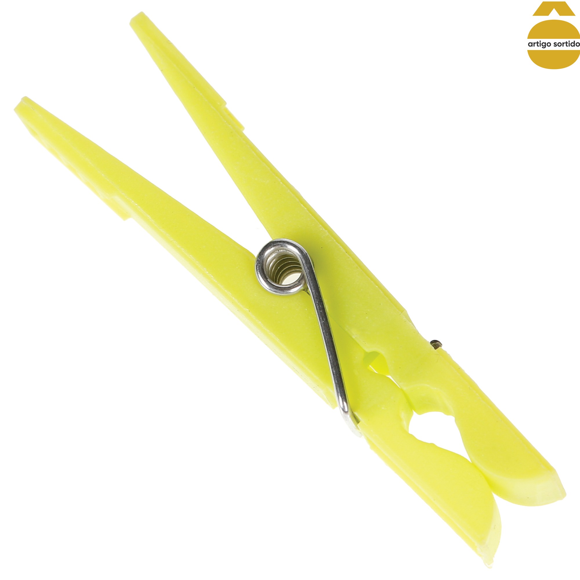 Set 24 Pinzas Coloridas P/Ropa Plast.