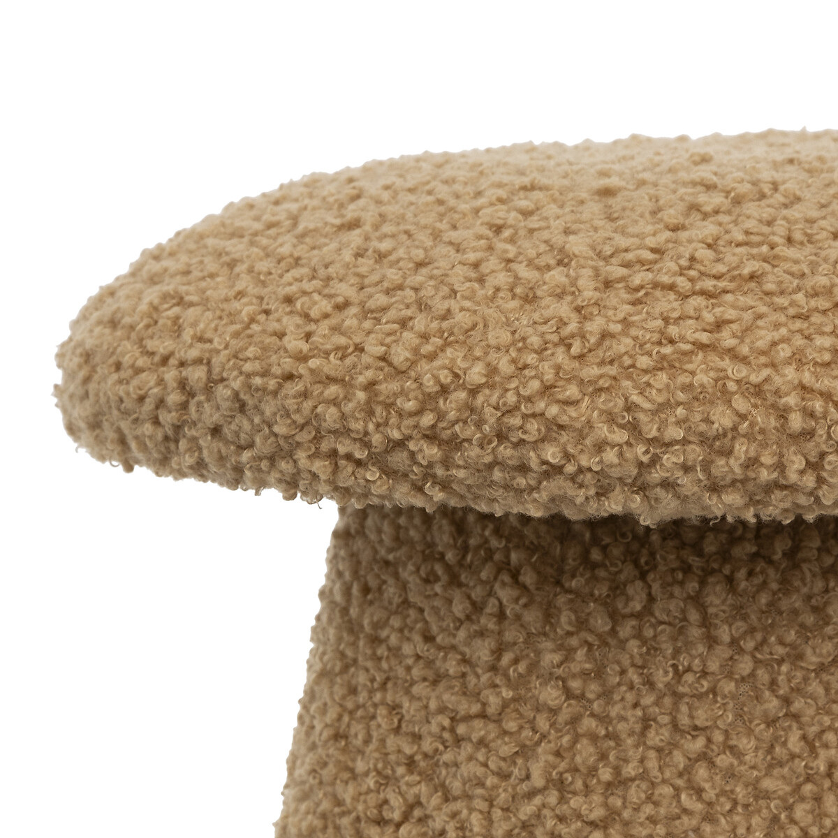 Puf Ferme En Forma De Champiñón Marrón