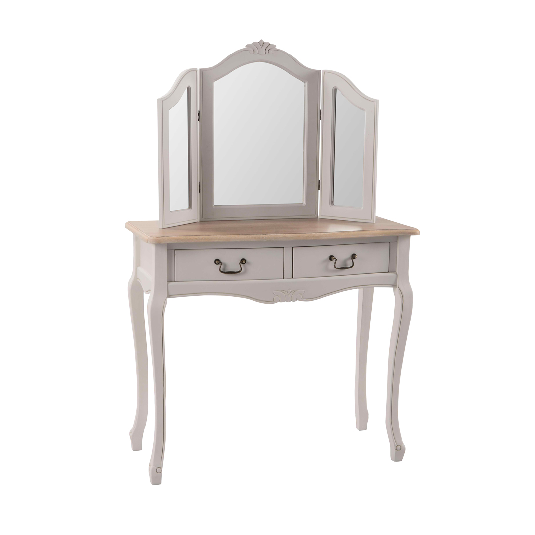 Tocador Bela Blanco C/Espejo 90x40x79Cm