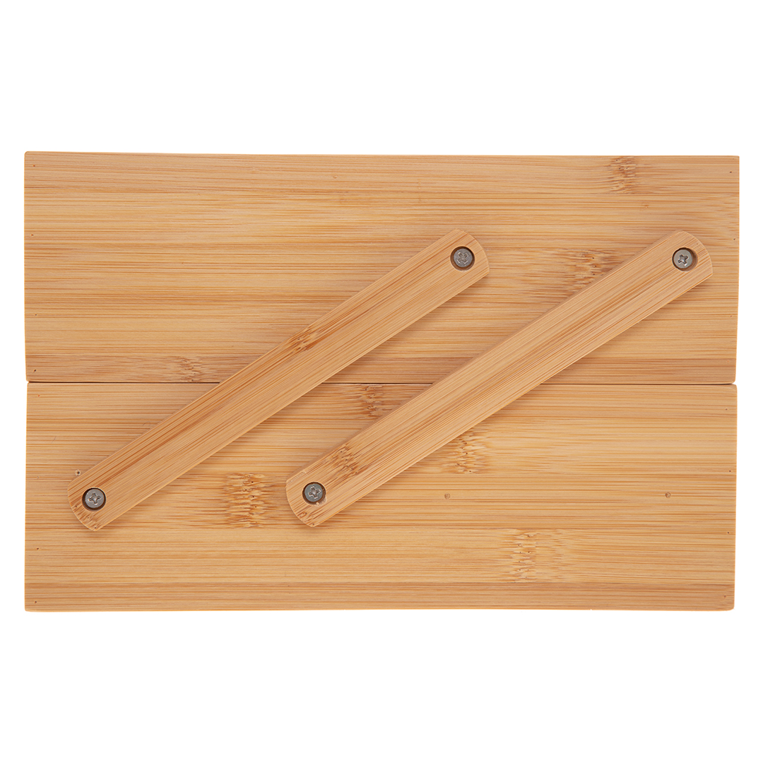 Organizador De Bamb&uacute; C/2 Compartimentos