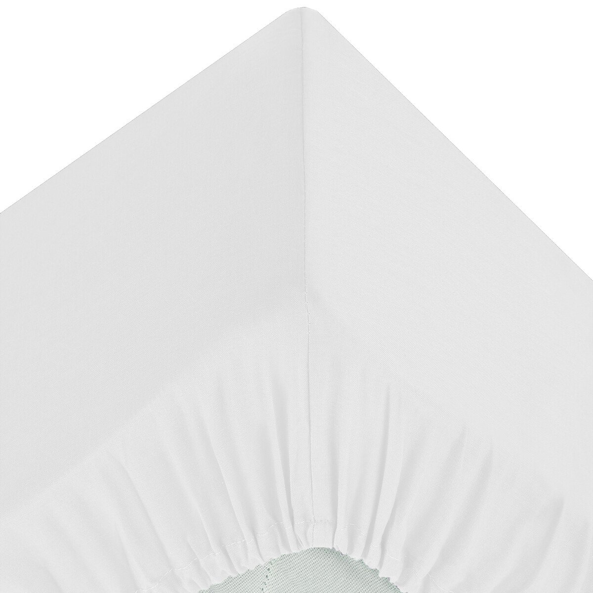 Len&ccedil;ol Ajust&aacute;vel Branco Em Algod&atilde;o Percal 140x190cm