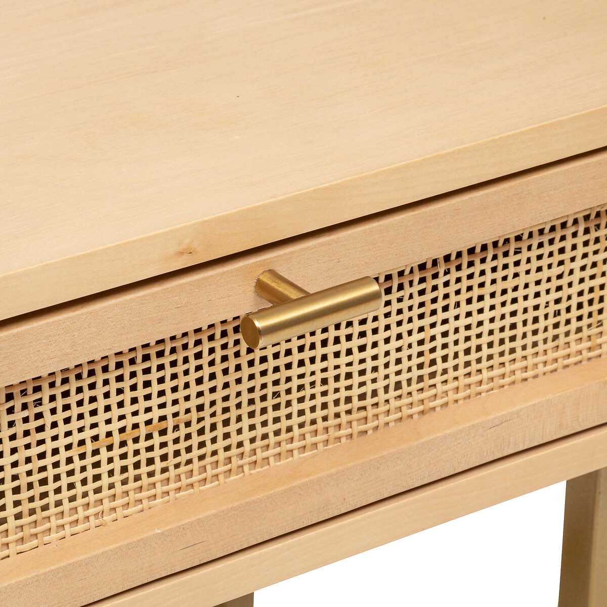 Mesa De Cabeceira Rayo Bege