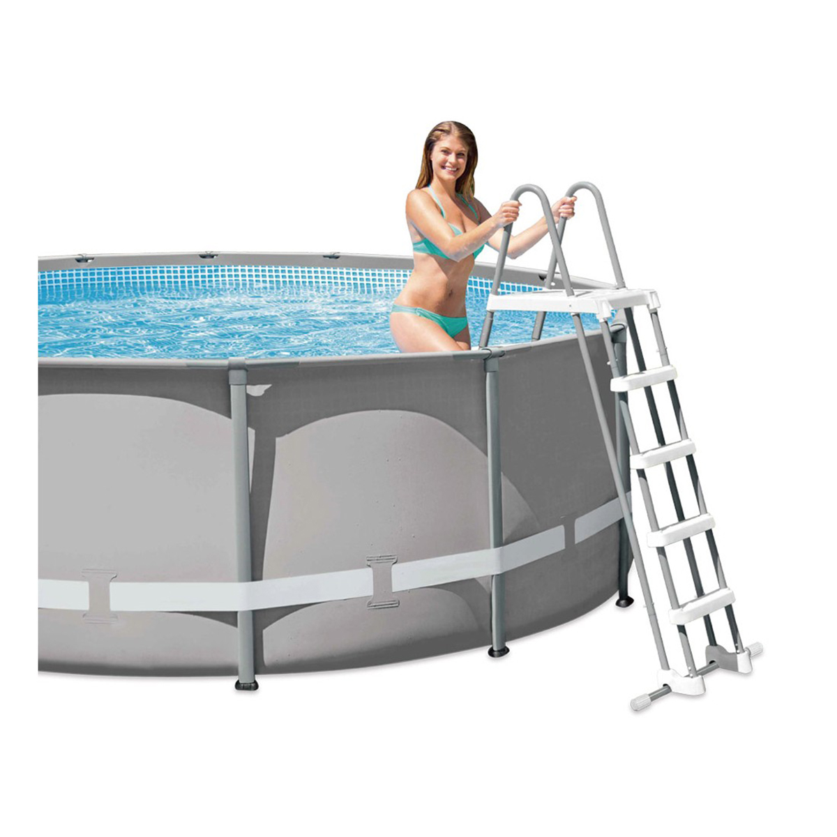 Escalera Para Piscinas 132Cm