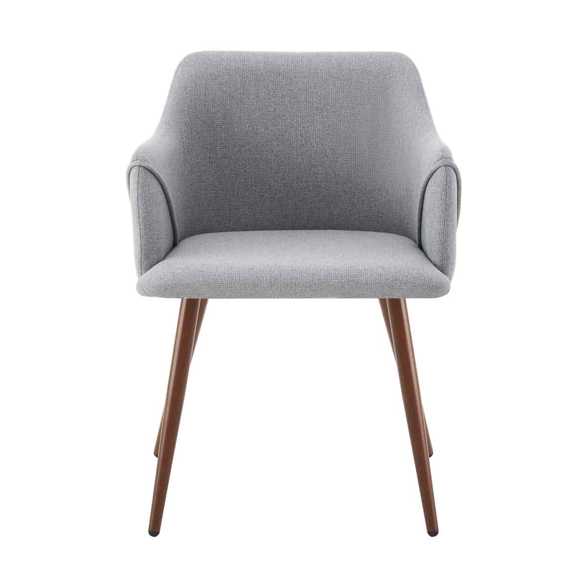 Sillón ALDRIDGE de tejido gris