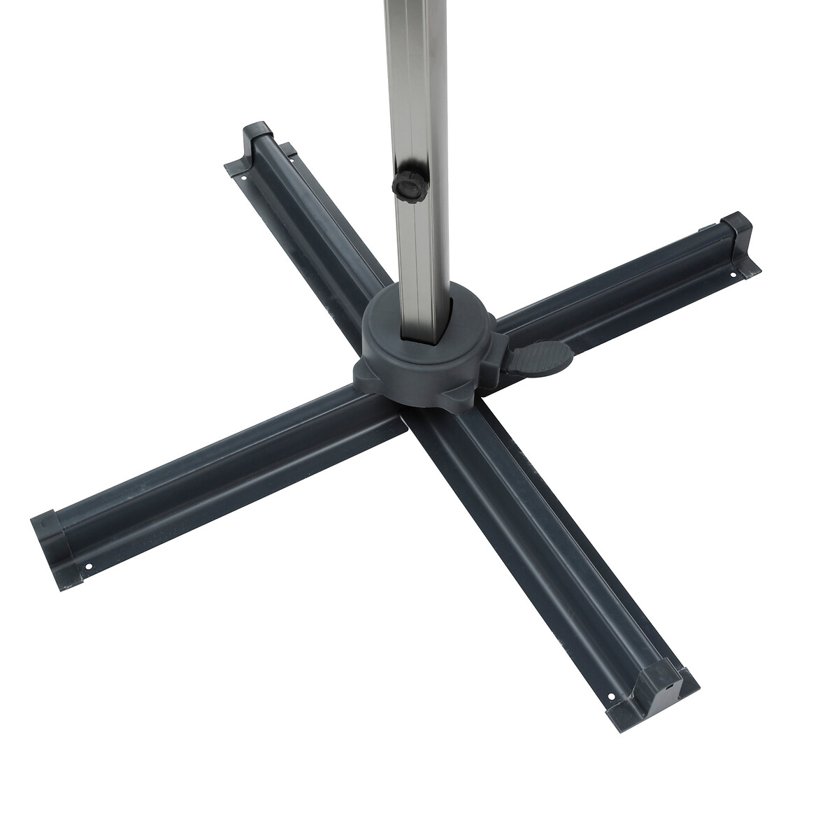 Parasol EQUADOR gris ardosia adonizado 3x4m