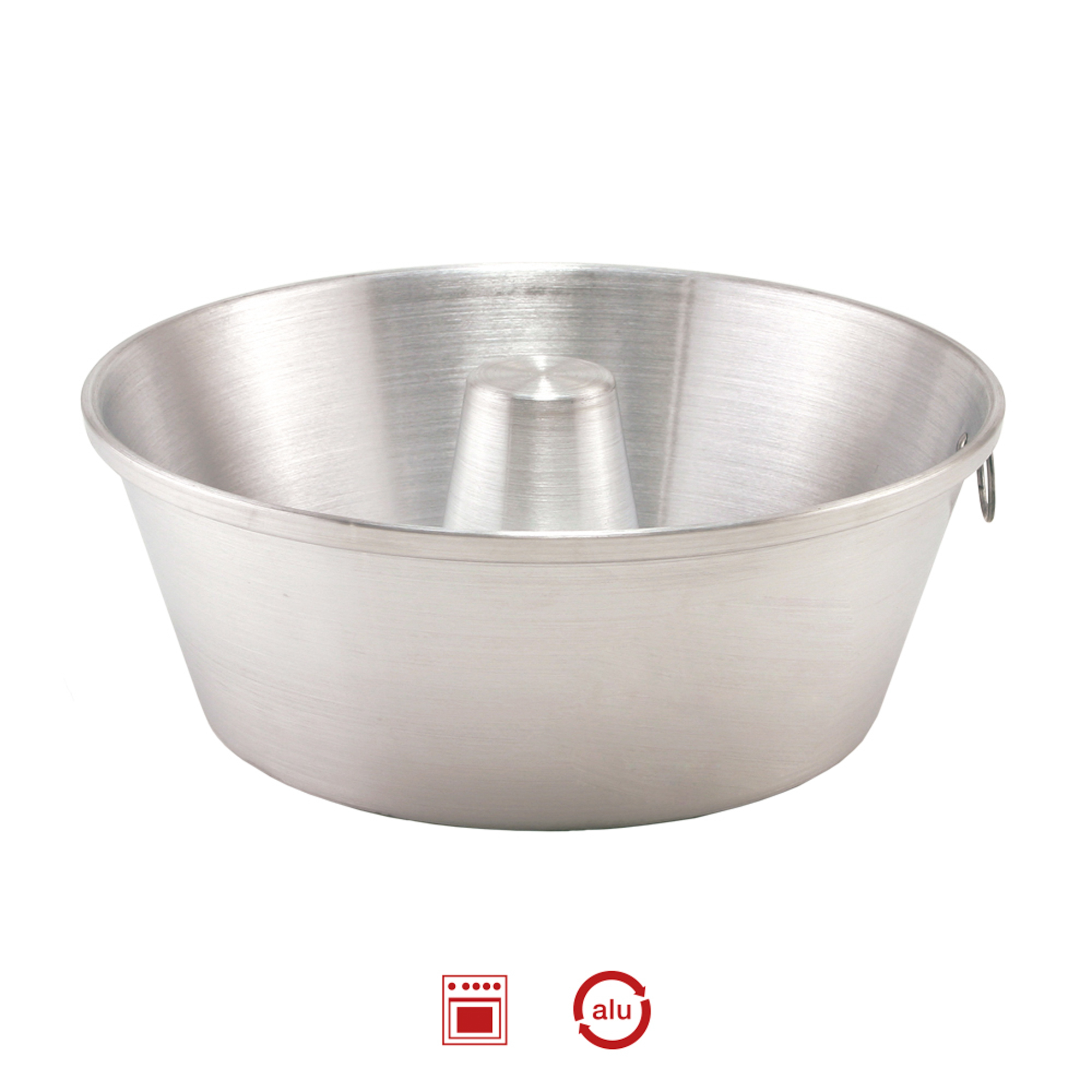 Molde Savarin De Aluminio Nº28