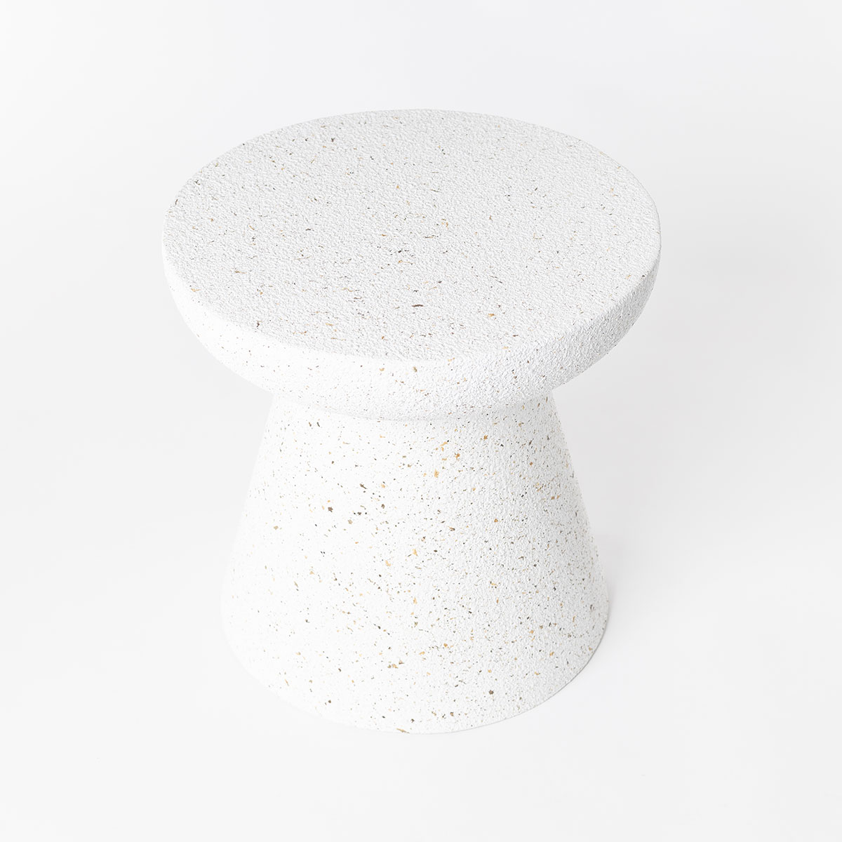 Mesa auxiliar blanca 40cm