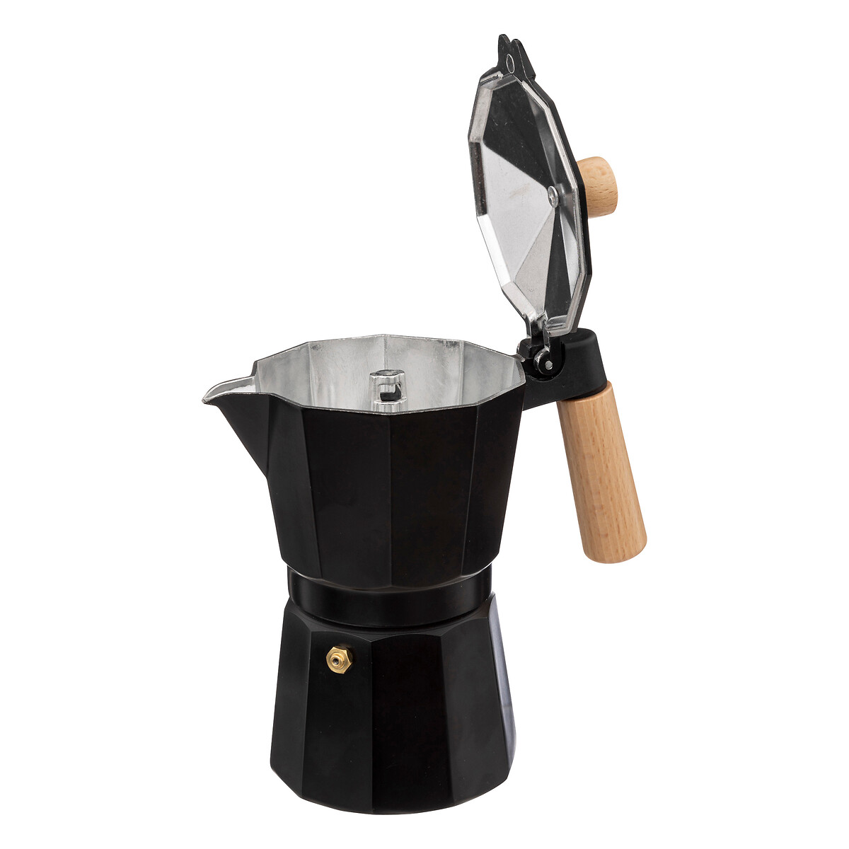 Cafeteira Italiana Preta