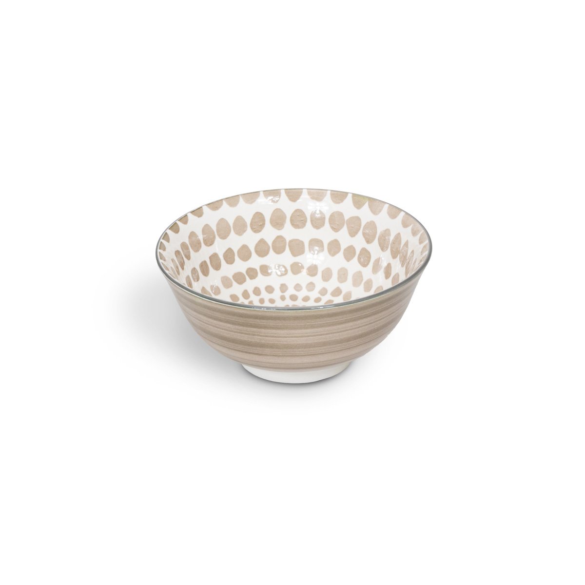 Bowl Alive De Cer&aacute;mica Gris 12Cm