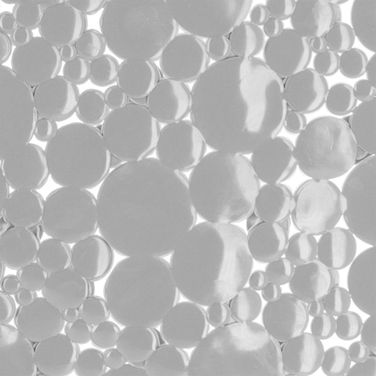 Alfombrilla Ba&ntilde;o Antidesl. Burbujas Gris