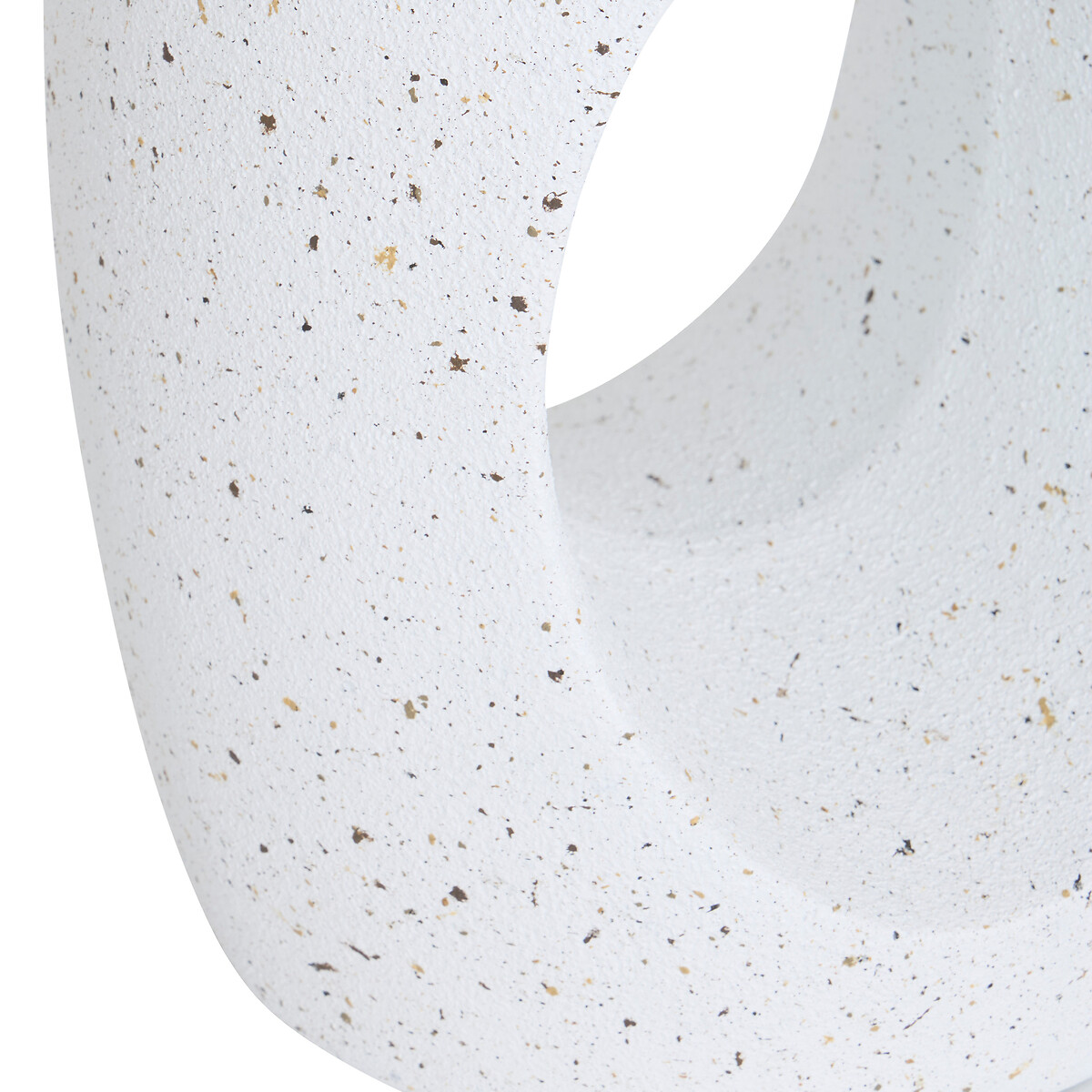 Mesa auxiliar NARLON blanca D38x47cm