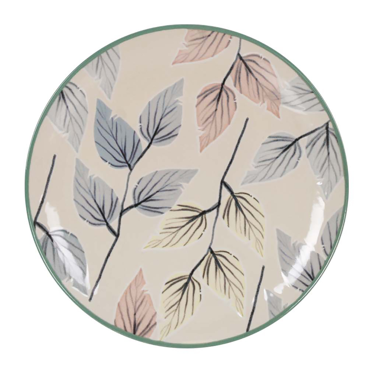 Plato llano TARDOR de porcelana 26cm