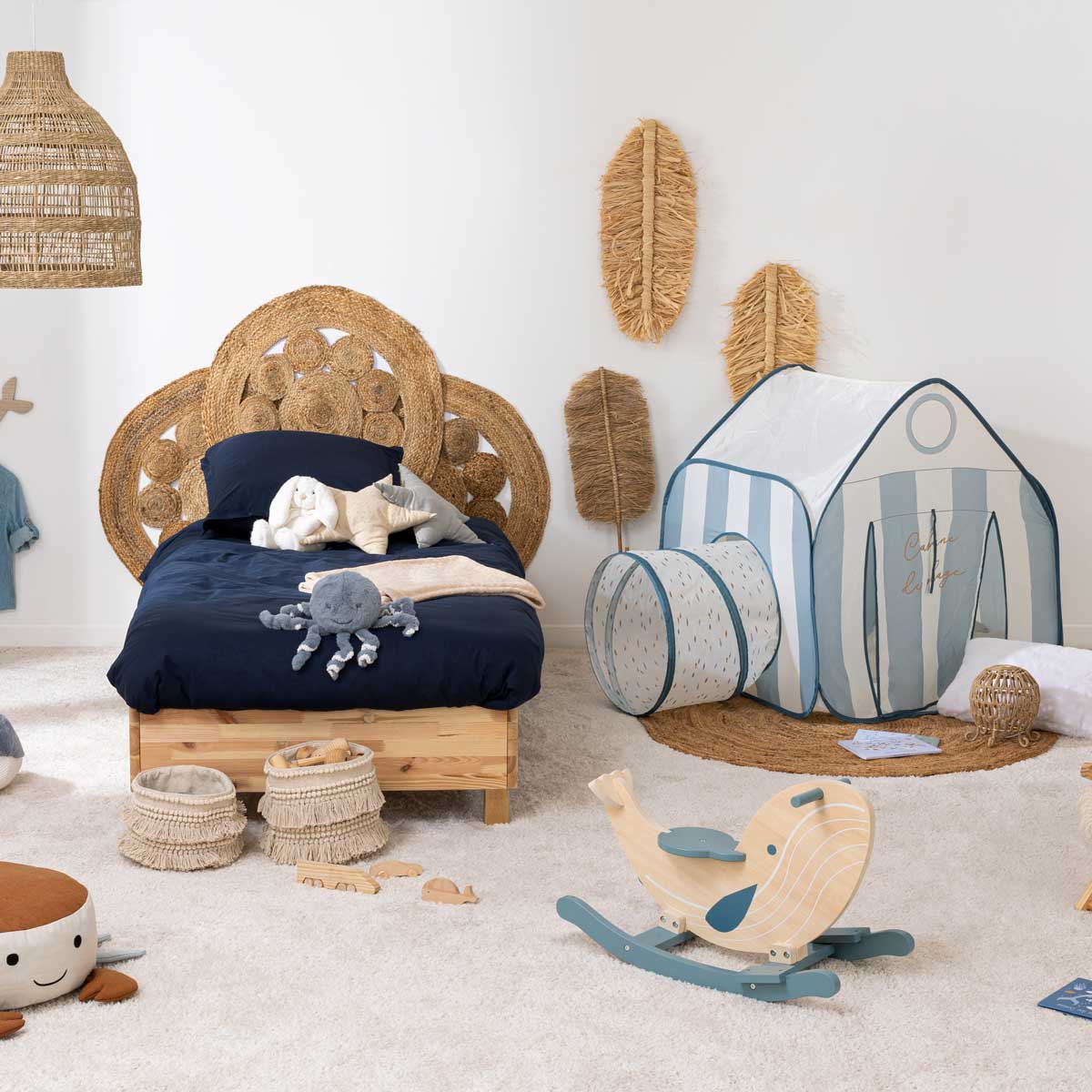 Peluche Zeky Polvo Azul Sea View