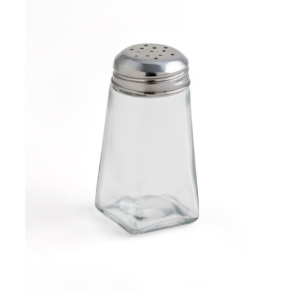 Salero De Vidrio C/Tapa De Metal 75Ml